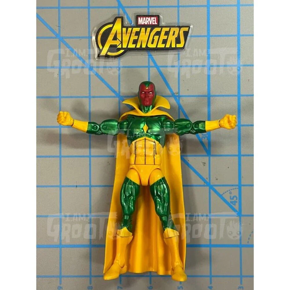 Marvel Legends Retro Vision Action Figure Avengers West Coast Android C